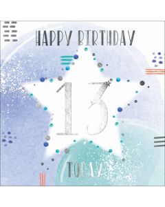 Happy Birthday, 13 Today!