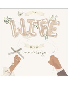 To my Wife on our Wedding Anniversary