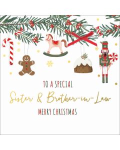 To a special Sister & Brother-in-Law, Merry Christmas