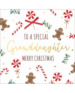 To a special Granddaughter, Merry Christmas