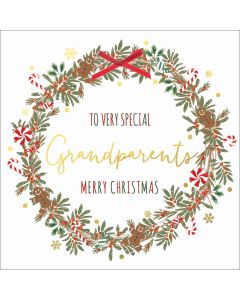 To very special Grandparents, Merry Christmas