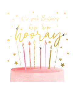 It's your birthday, hip hip hooray!