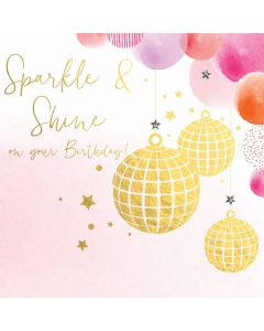 Sparkle and Shine on your birthday!