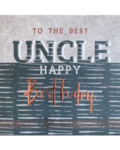 To the best Uncle, Happy Birthday