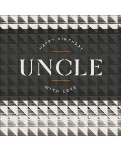 Happy Birthday Uncle, with Love