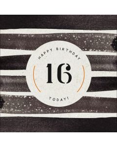 Happy Birthday, 16 Today!
