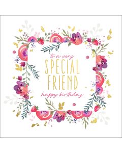 To a very Special Friend, Happy Birthday
