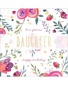 To a special Daughter, Happy Birthday