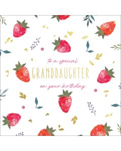 To a special Granddaughter on your Birthday