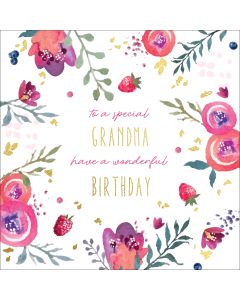 To a special Grandma, have a wonderful Birthday