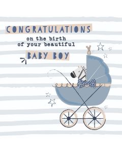 Congratulations on your birth of your beautiful Baby Boy