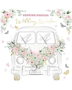 Sending Special Wedding Wishes Card