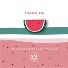 Watermelon Enamel Pin Badge