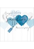 Congratulations on your Sapphire Wedding Anniversary product image
