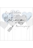 Congratulations on your Platinum Wedding Anniversary product image